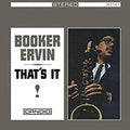 Ervin, Booker - That's It (CD) |-Classic Vinyl Record