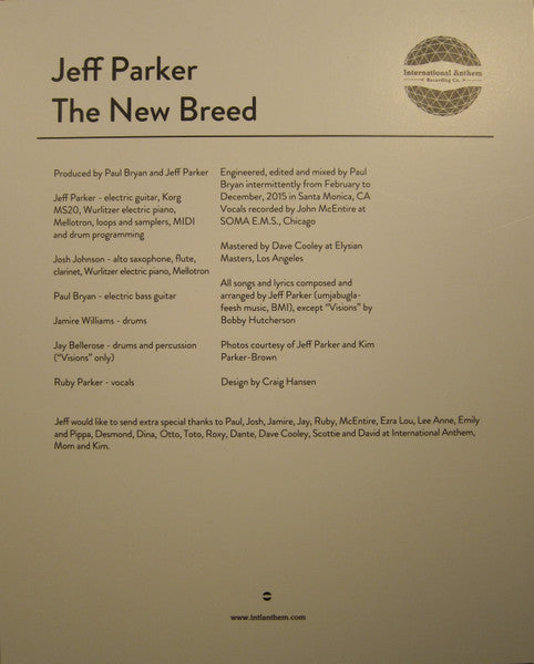 Jeff Parker - The New Breed (VINYL) | Mint (M) Mint (M)-Classic Vinyl Record