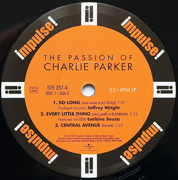 Various - The Passion Of Charlie Parker (2xVINYL) | Mint (M) Mint (M)-Classic Vinyl Record