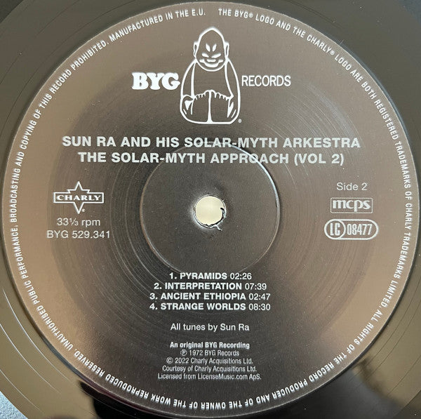 The Sun Ra Arkestra - The Solar-myth Approach (Vol 2)(VINYL) | Mint (M) Mint (M)-Classic Vinyl Record