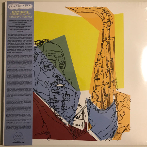 Ben Webster Quartet - Wayfaring Webster (2xVINYL) |-Classic Vinyl Record