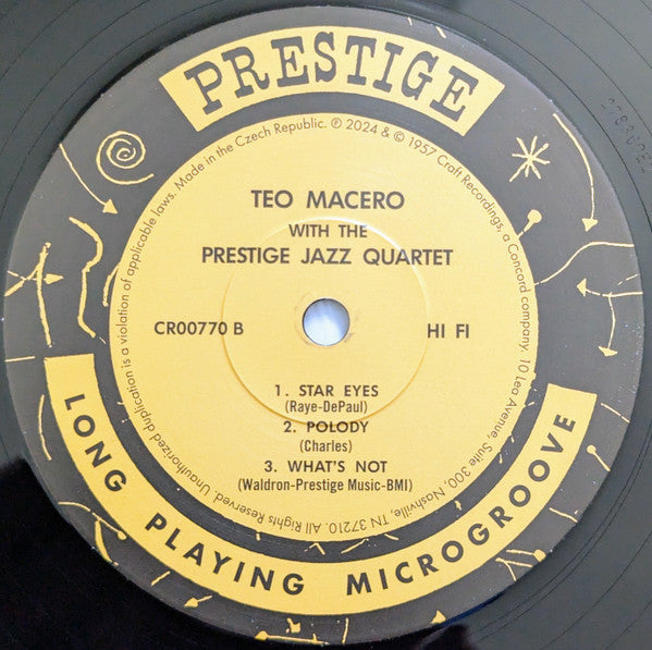 Teo Macero - Teo (VINYL VMP) | Mint (M) Mint (M)-Classic Vinyl Record