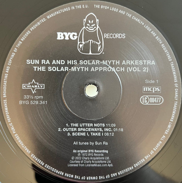 The Sun Ra Arkestra - The Solar-myth Approach (Vol 2)(VINYL) | Mint (M) Mint (M)-Classic Vinyl Record
