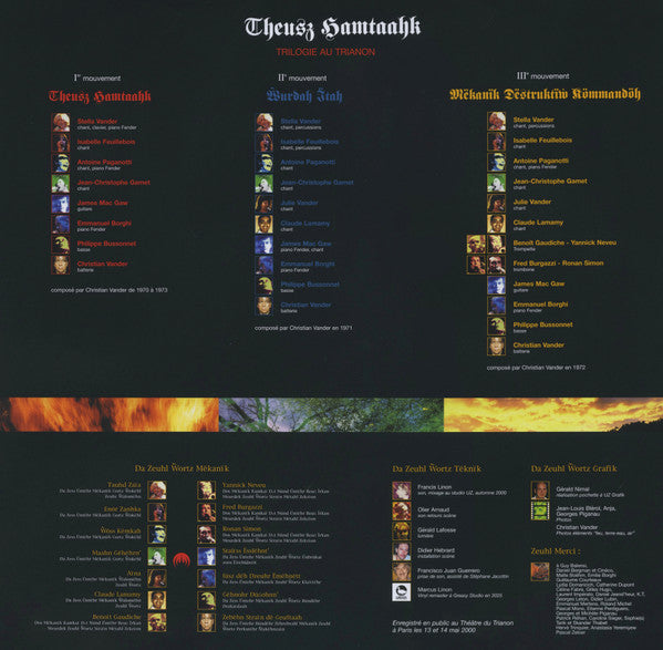 Magma - Theusz Hamtaahk Trilogie Au Trianon (4xVINYL) | Mint (M) Mint (M)-Classic Vinyl Record