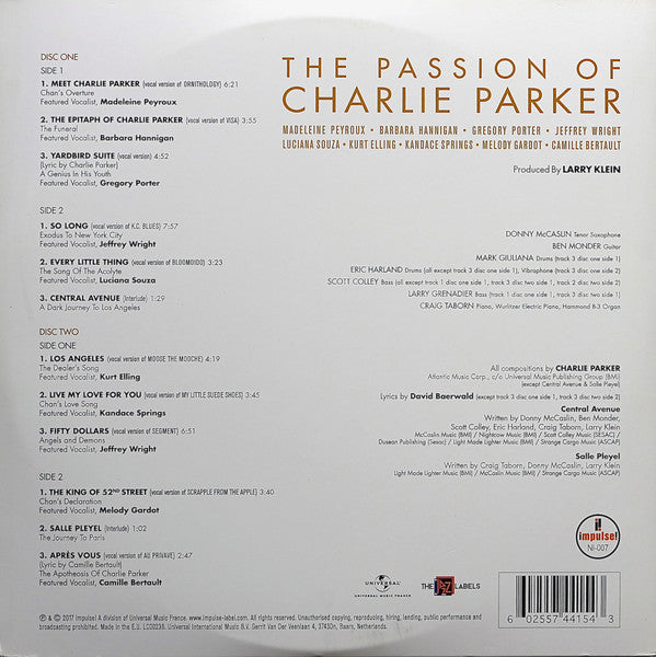 Various - The Passion Of Charlie Parker (2xVINYL) | Mint (M) Mint (M)-Classic Vinyl Record