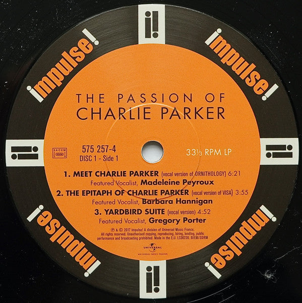 Various - The Passion Of Charlie Parker (2xVINYL) | Mint (M) Mint (M)-Classic Vinyl Record