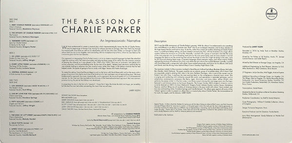 Various - The Passion Of Charlie Parker (2xVINYL) | Mint (M) Mint (M)-Classic Vinyl Record