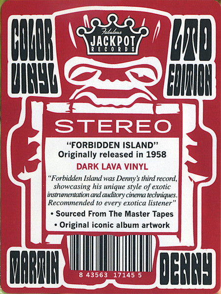 Forbidden Island (DARK LAVA VINYL) | Mint (M) Mint (M)-Classic Vinyl Record