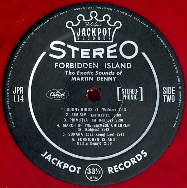 Forbidden Island (DARK LAVA VINYL) | Mint (M) Mint (M)-Classic Vinyl Record