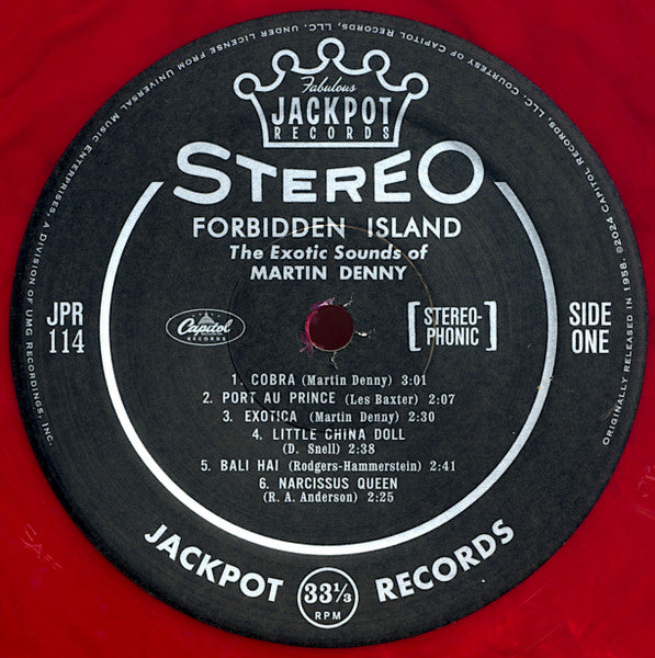 Forbidden Island (DARK LAVA VINYL) | Mint (M) Mint (M)-Classic Vinyl Record