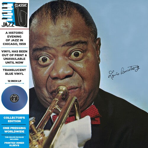 Louis Armstrong - The Definitive Album By Louis Armstrong (BLUE VINYL) | Mint (M) Mint (M)-Classic Vinyl Record