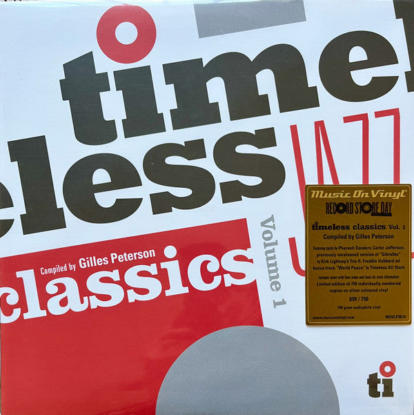 Timeless Jazz Classics Volume 1 | Mint (M) Mint (M)-Classic Vinyl Record