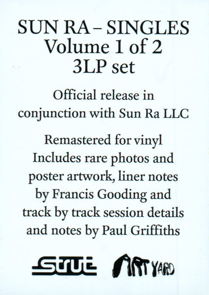 Sun Ra - Singles Volume 1 (The Definitive 45s Collection 1952-1961) | Mint (M) Mint (M)-Classic Vinyl Record