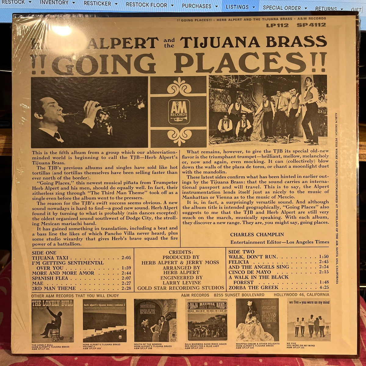 !!Going Places!! | Mint (M) Mint (M)-Classic Vinyl Record
