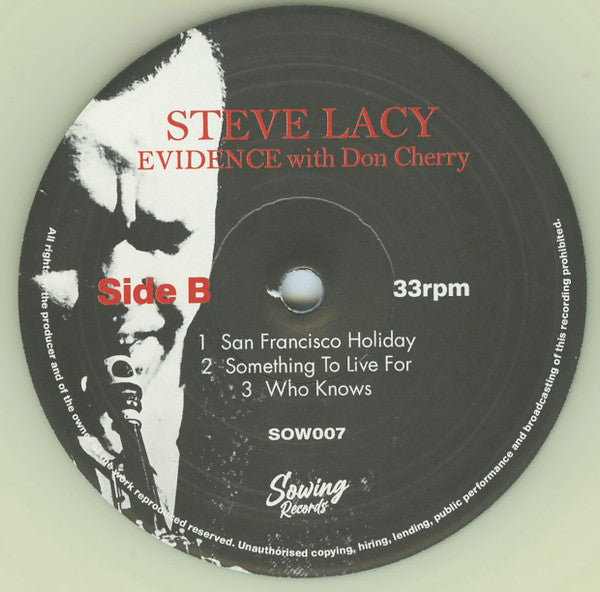 Evidence (CLEAR VINYL) | Mint (M) Mint (M)-Classic Vinyl Record