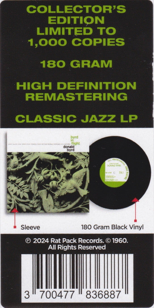 Byrd In Flight | Mint (M) Mint (M)-Classic Vinyl Record