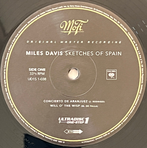 Miles Davis - Sketches Of Spain (MFSL BOX LP) | Mint (M) Mint (M)-Classic Vinyl Record
