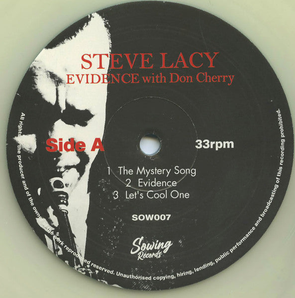 Evidence (CLEAR VINYL) | Mint (M) Mint (M)-Classic Vinyl Record