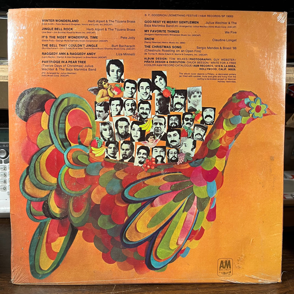 ¡Something Festive! (VINYL) | Mint (M) Excellent (EX)-Classic Vinyl Record