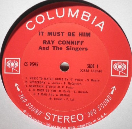 Ray Conniff And The Singers - It Must Be Him *SEALED* | Mint (M) Mint (M)-Classic Vinyl Record