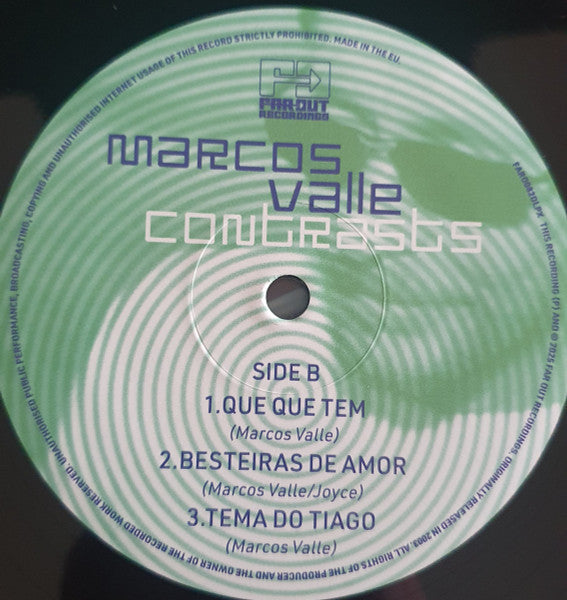 Marcos Valle - Contrasts (2xVINYL) |-Classic Vinyl Record