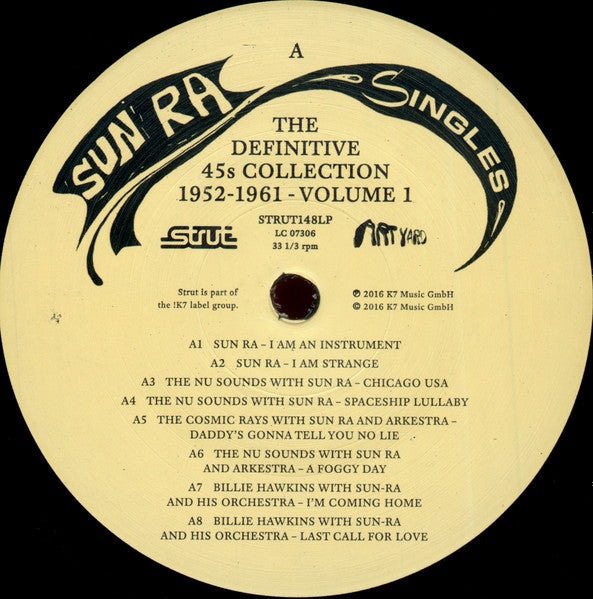 Sun Ra - Singles Volume 1 (The Definitive 45s Collection 1952-1961) | Mint (M) Mint (M)-Classic Vinyl Record