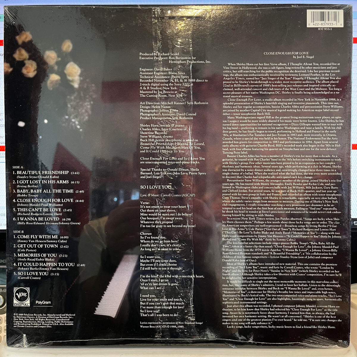 Close Enough For Love *SEALED* | Mint (M) Near Mint (NM)-Classic Vinyl Record