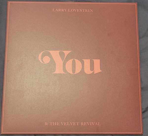 Larry Lovestein & The Velvet Revival - You (10" VINYL) | Mint (M) Mint (M)-Classic Vinyl Record