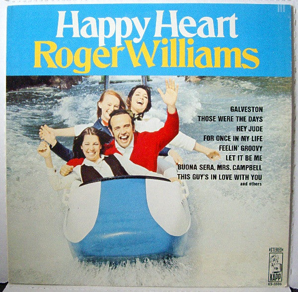 Roger Williams (2) - Happy Heart *SEALED* | Mint (M) Near Mint (NM)-Classic Vinyl Record