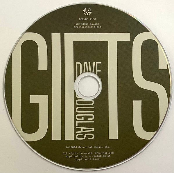 Dave Douglas - Gifts (CD) | Mint (M) Mint (M)-Classic Vinyl Record