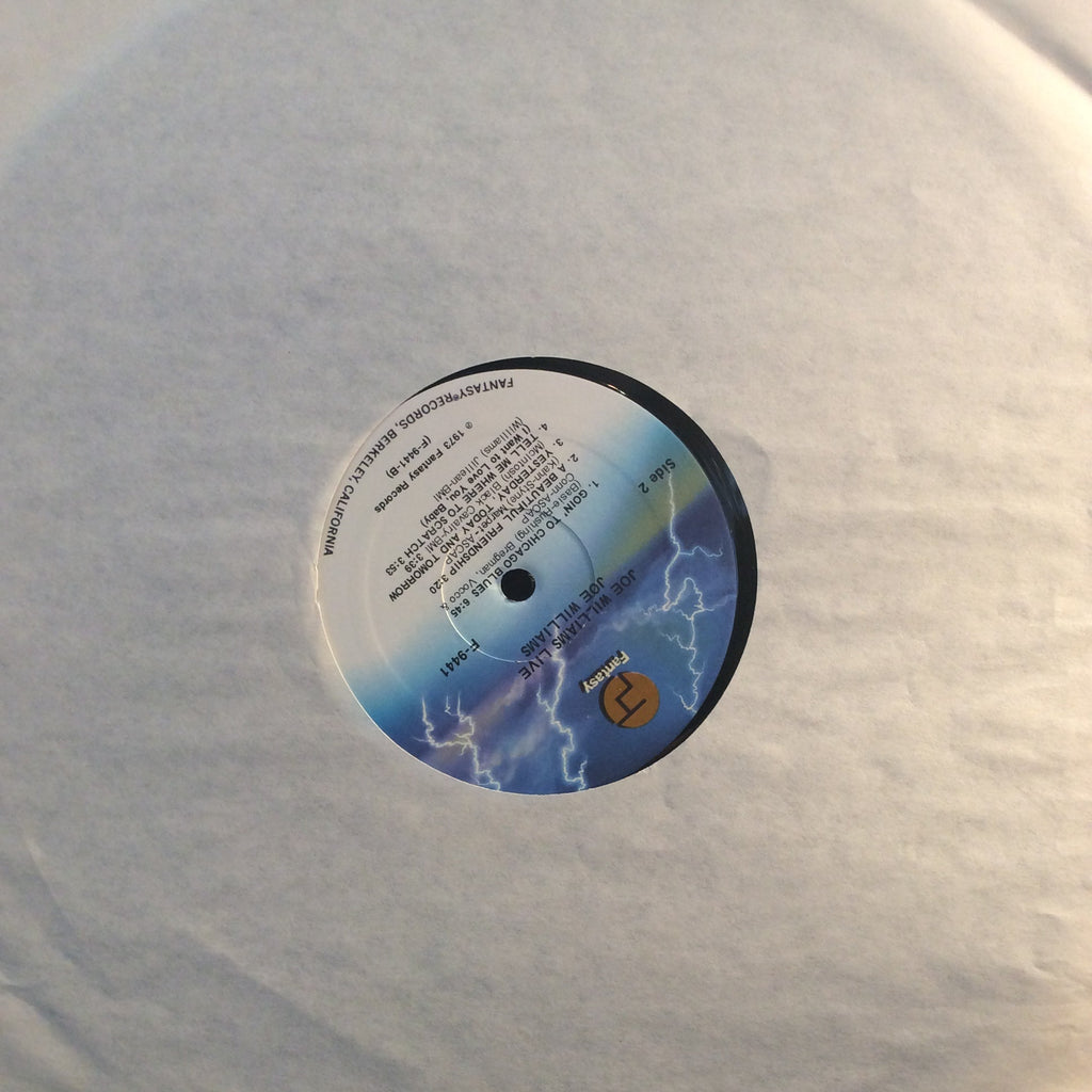 Joe Williams - Joe Williams Live (VINYL) | Excellent+ (EX+) Excellent (EX)-Classic Vinyl Record