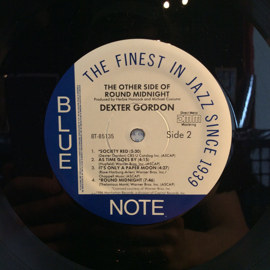 Dexter Gordon - The Other Side Of Round Midnight (VINYL) | Excellent+ (EX+) Excellent (EX)-Classic Vinyl Record
