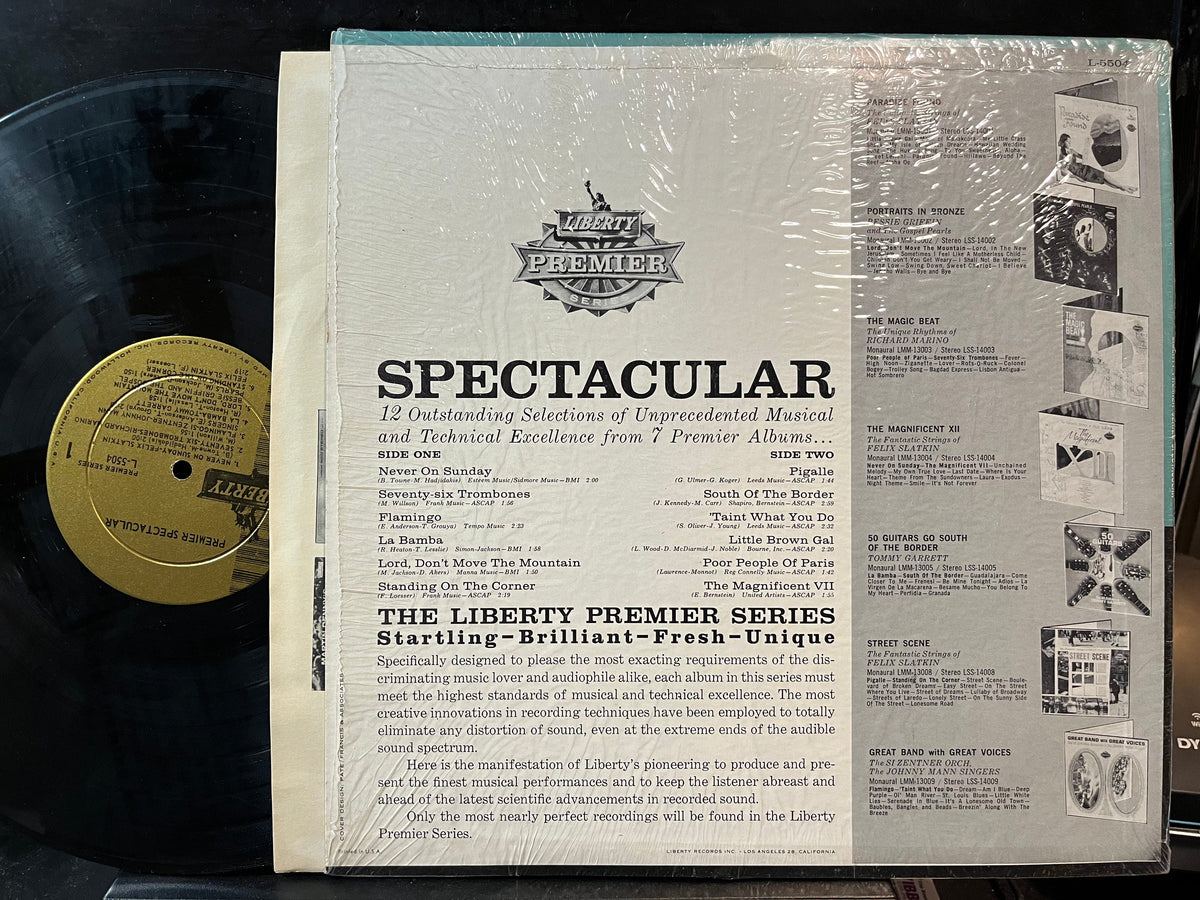 Various - Spectacular (VINYL) | Excellent (EX) Near Mint (NM)-Classic Vinyl Record