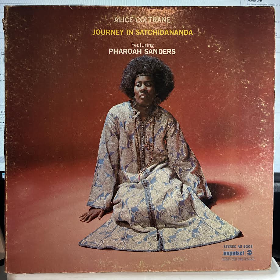 Alice Coltrane - Journey in Satchidananda (Vinyl) | Excellent (EX) Very Good (VG)-Classic Vinyl Record