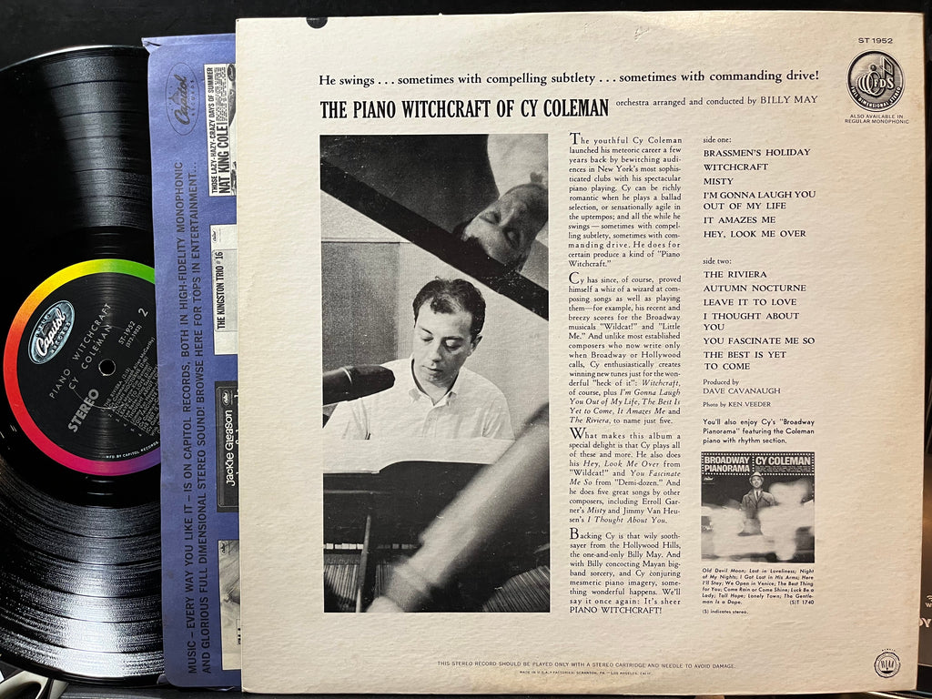 Cy Coleman - Piano Witchcraft (VINYL) | Excellent (EX) Near Mint- (NM-)-Classic Vinyl Record