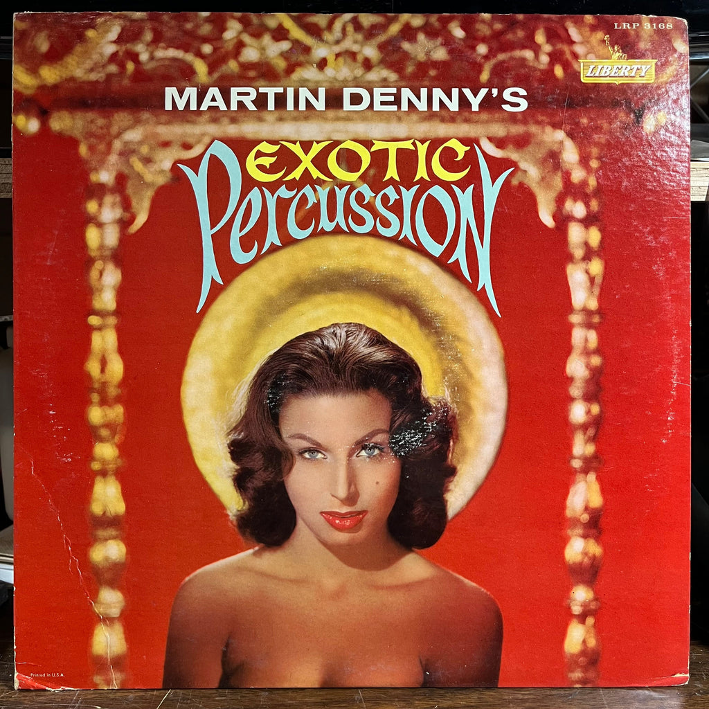 Martin Denny - Exotic Percussion - The Exotic Sounds Of Martin Denny (VINYL) | Near Mint- (NM-) Excellent (EX)-Classic Vinyl Record