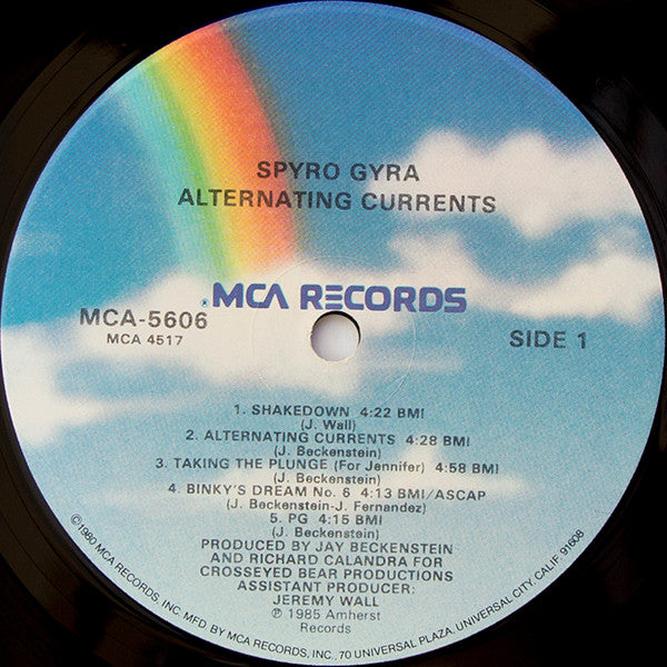 Spyro Gyra - Alternating Currents (VINYL) | Near Mint- (NM-)-Classic Vinyl Record