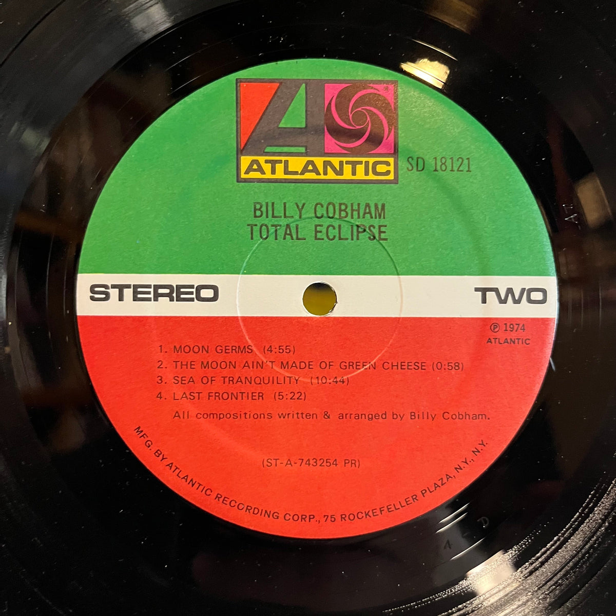 Billy Cobham - Total Eclipse (VINYL) | Near Mint- (NM-) Excellent+ (EX+)-Classic Vinyl Record