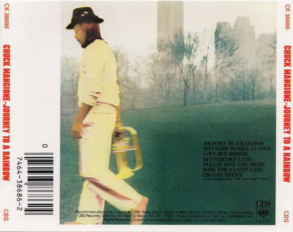 Chuck Mangione - Journey To A Rainbow (CD) | Near Mint (NM) Near Mint (NM)-Classic Vinyl Record