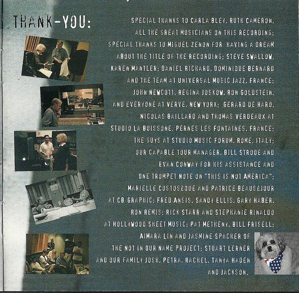 Not In Our Name (CD) |-Classic Vinyl Record
