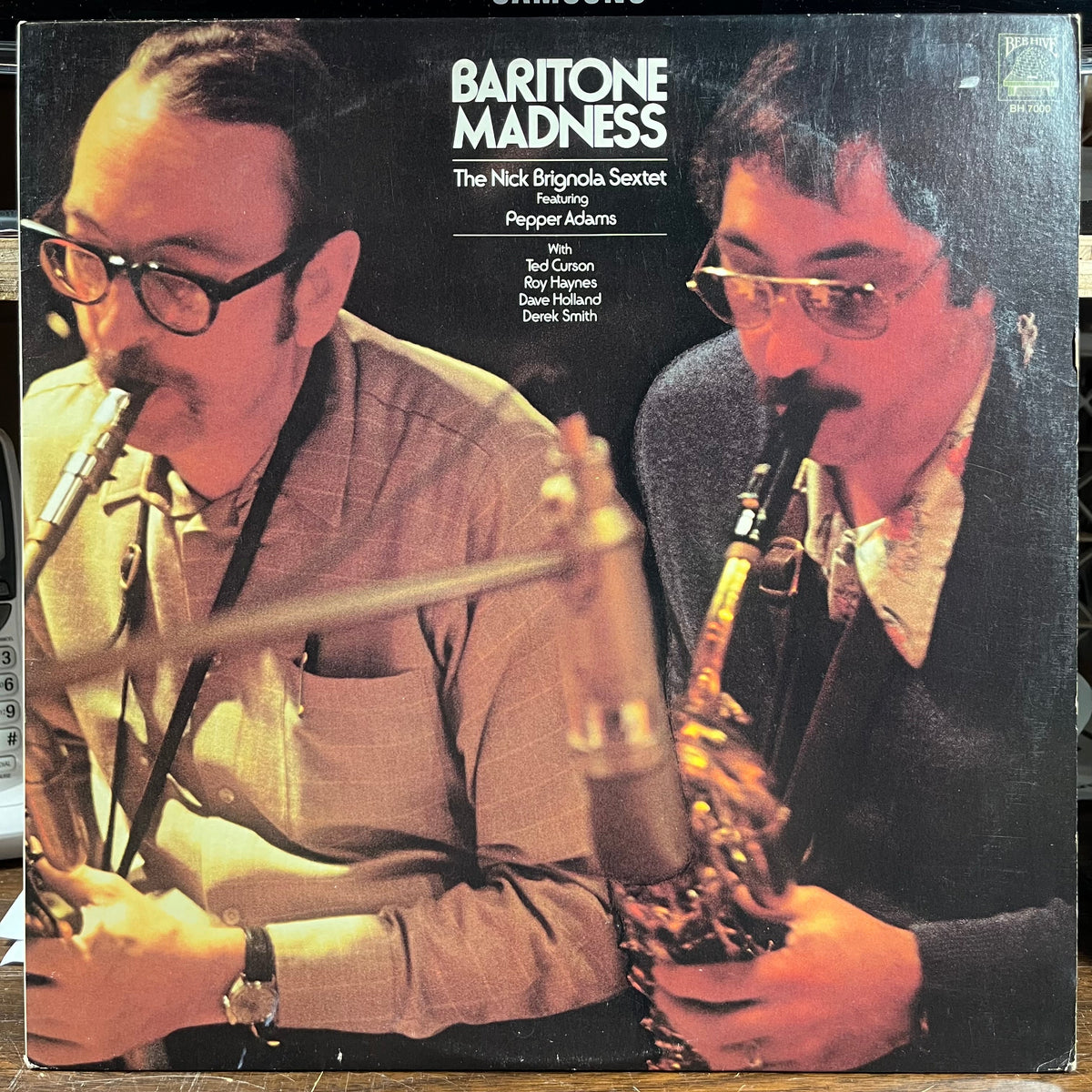 The Nick Brignola Sextet - Baritone Madness (VINYL) | Near Mint (NM) Near Mint- (NM-)-Classic Vinyl Record