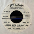King Pleasure - Jumpin' With Symphony Sid / Parker's Mood (7" VINYL) | Very Good Plus (VG+) Generic-Classic Vinyl Record