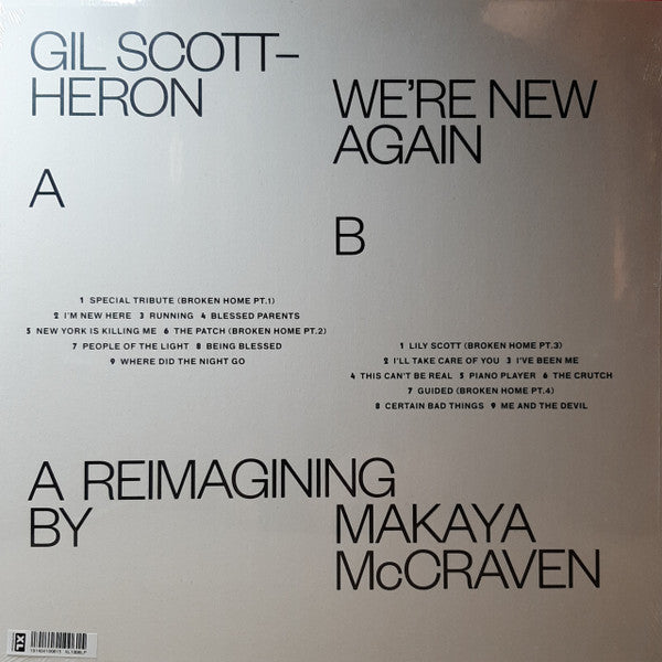 Gil Scott-Heron - We're New Again (A Reimagining By Makaya McCraven) | Mint (M) Mint (M)-Classic Vinyl Record