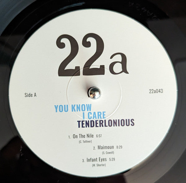 Tenderlonious - You Know I Care | Mint (M) Mint (M)-Classic Vinyl Record