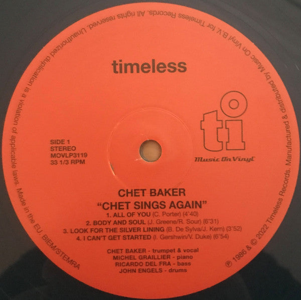 Sings Again | Mint (M) Mint (M)-Classic Vinyl Record