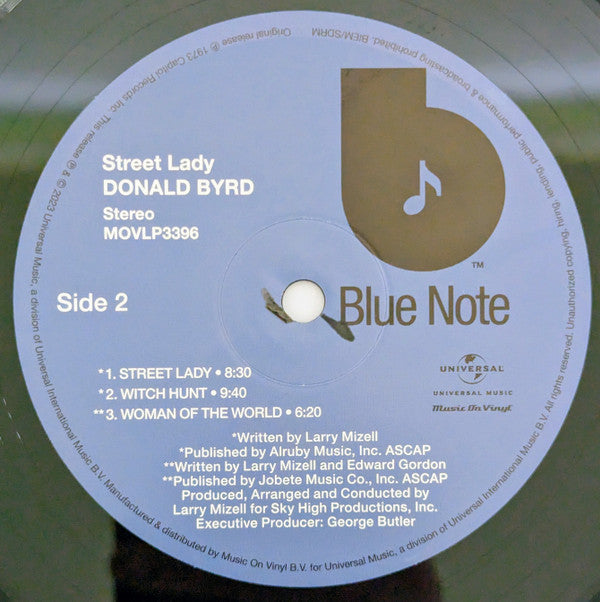 Donald Byrd - Street Lady | Mint (M) Mint (M)-Classic Vinyl Record
