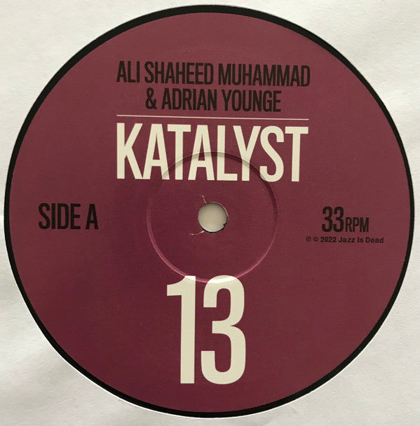 Katalyst (5), Ali Shaheed Muhammad & Adrian Younge - Jazz Is Dead 13 | Mint (M) Mint (M)-Classic Vinyl Record