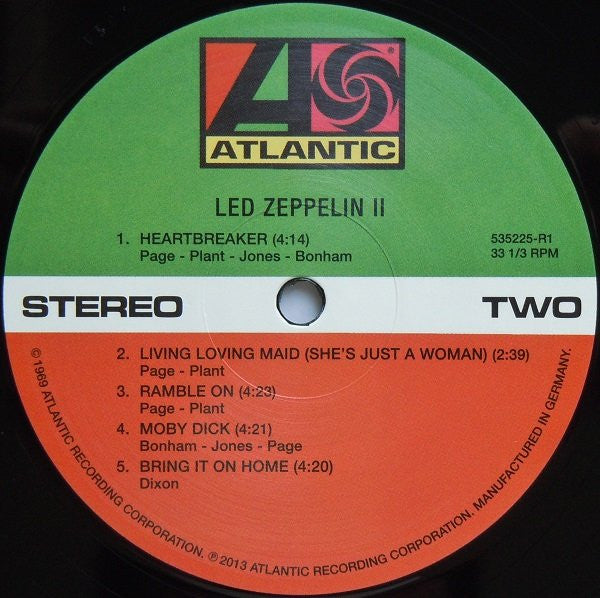 Led Zeppelin - Led Zeppelin II | Mint (M) Mint (M)-Classic Vinyl Record