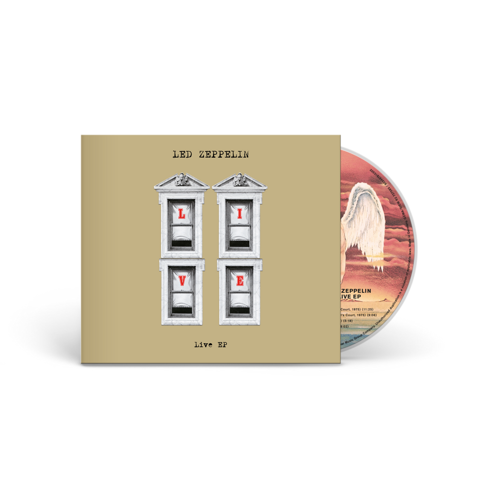 Led Zeppelin - Live Ep [First-Time Audio Release Of 1975 & 1979 Performances] (CD) | Mint (M) Mint (M)-Classic Vinyl Record