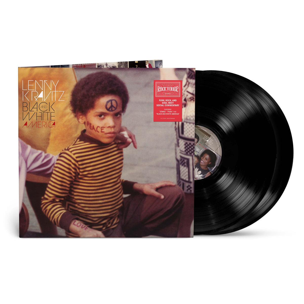 Lenny Kravitz - Black & White America (RKTBR25)(2LP) | Mint (M) Mint (M)-Classic Vinyl Record